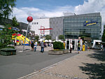 Blick auf Cinestar-Kino (gegenüber der Kongresshalle)